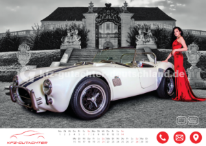 KFZ Gutachter Kalender - Oldtimer-Kalender