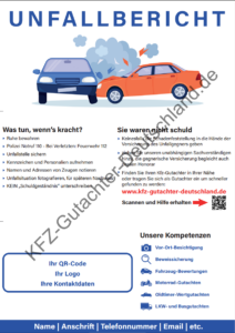 Unfallbericht blaue Variante Seite 1