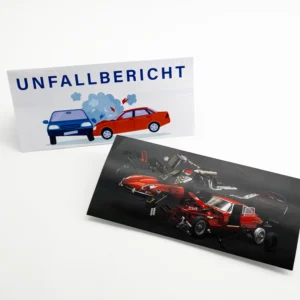Unfallberichte gefaltet