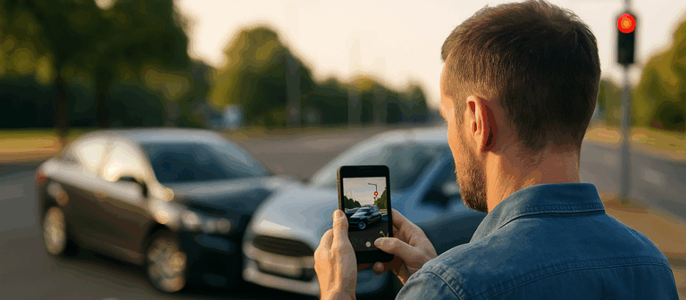 Warum Unfallfotos wichtig sind