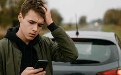 Unfall in der Probezeit