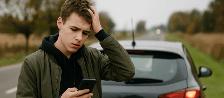 Was bei einem Unfall in der Probezeit zu beachten ist