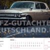 Monatsmotiv Oktober: Mercury Monterey auf herbstlicher Straße mit buntem Laub – Oldtimer-Kalender 2027 mit Firmenlogo